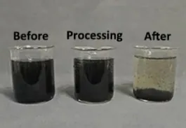Coal washing wastewater