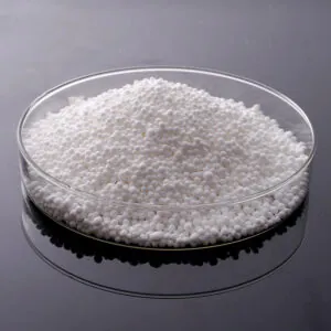 Calcium chloride dihydrate spherical beads