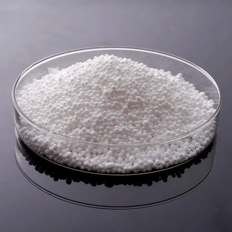 Calcium chloride dihydrate spherical beads