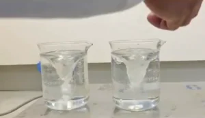 Polyacrylamide solution preparation for mineral wastewater treatment