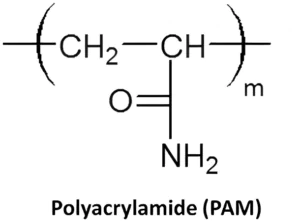 Chemical structure and flocculation mechanism of PAM