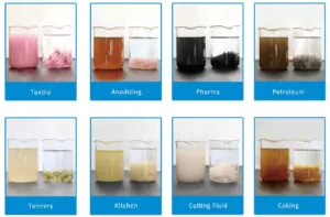 Floc formation comparison under different PAC grades