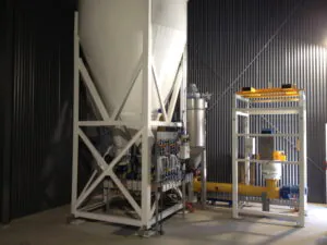 PAC dosing system diagram