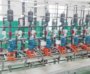 PAC dosing system in industrial plant