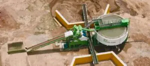 Sand washing plant