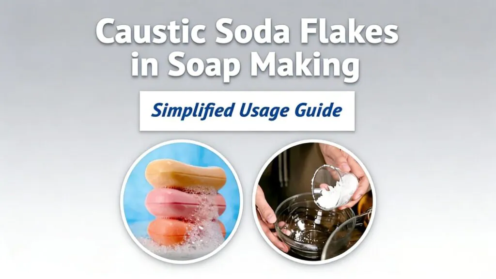Caustic soda in soap production process