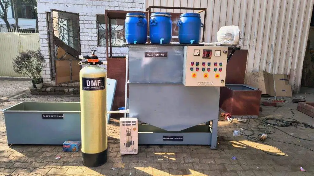 Industrial wastewater reaction tank