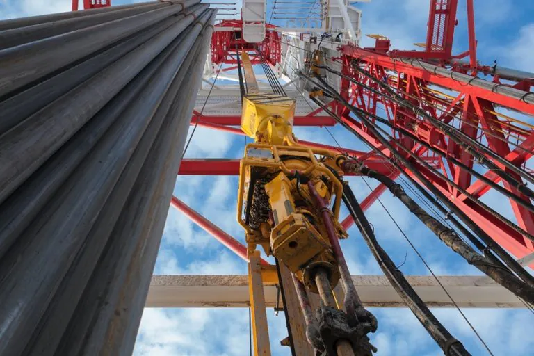 Oil drilling fluid circulation system