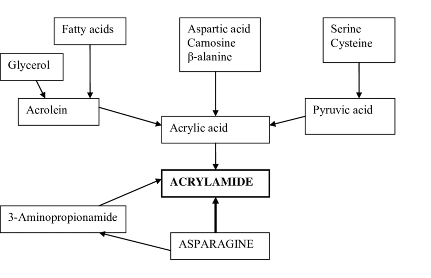 acrylamide synthesis process flow