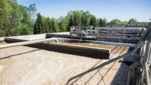 floc formation in industrial wastewater