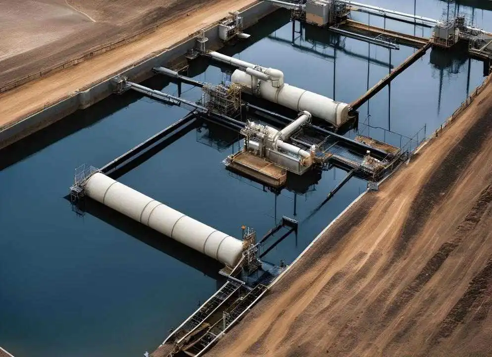 oilfield produced water treatment facility