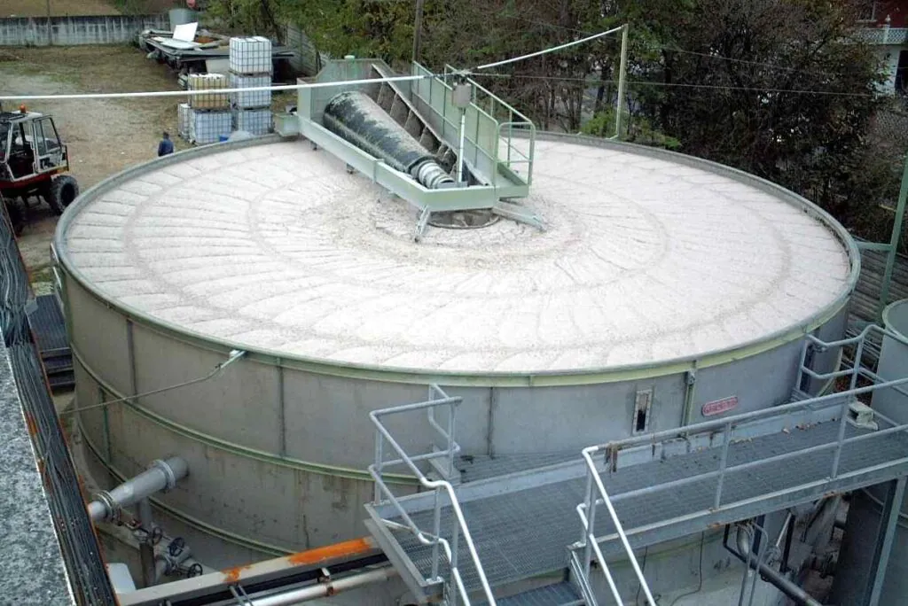 white water clarification system paper mill